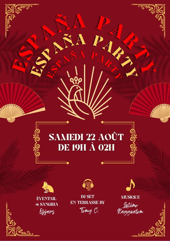 Affiche soirée espagnole